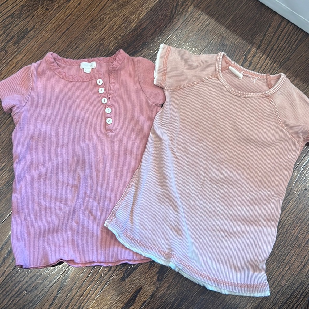 Lil Legs girls t shirt bundle-size 24 months